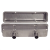 Steel Circle Track Valve Cover for Small Block Chevy - image 1