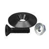 1 1/4 in. Black Body Bolt and Washer Kit - 50 Piece - image 1