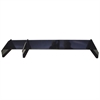 2 Piece Dirt Late Model Spoiler - Black Finish