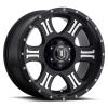 SHIELD Wheel, Size: 17 X 8.5", Bolt Pattern: 6 X 5.5" [Satin Black Machined] - image 1