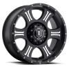 SHIELD Wheel, Size: 20 X 9", Bolt Pattern: 8 X 6.5" [Satin Black Machined] - image 1