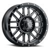 ALPHA Wheel, Size: 20 x 9", Bolt Pattern: 8 x 6.5" [Gloss Black Milled]
