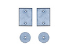 2018-UP JEEP JL EXTENDED FRONT BUMP STOP SPACER KIT - image 1