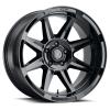 BANDIT Wheel, Size: 20 X 10", Bolt Pattern: 5 X 5" [Gloss Black] - image 1
