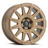 RICOCHET Wheel, Size: 17 X 8", Bolt Pattern: 5 X 100 mm [Satin Gold] - image 1