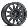 RICOCHET Wheel, Size: 17 X 8", Bolt Pattern: 5 X 4.5" [Satin Black] - image 1