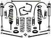 2003-2009 LEXUS GX470 0-3.5 in. LIFT STAGE 7 SUSPENSION SYSTEM WITH TUBULAR UPPER CONTROL ARMS - image 1
