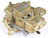 0-3310C 750 cfm 4-Barrel Carburetor Gold finish - image 4