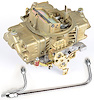 0-3310CK 750 cfm 4-Barrel Carburetor Kit Includes carb #510-0-3310C and chrome-plated dual inlet fuel line - image 1