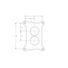 0-4412BKX Ultra XP 2-Barrel Carburetor 500 CFM - image 2