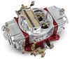 Ultra Double Pumper Carburetor Kit Includes: 650 cfm Carb with Manual Choke (Tumble Polish/Red ) - image 2