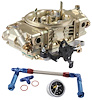 0-80541-2K1 4150 HP-Series 650 CFM Classic Carburetor Kit, Dual-Feed Fuel Line with Blue/Red Fittings - image 1