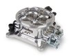 Universal 4-Barrel 1000 CFM Throttle Body 4150 Square-Bore Flange Polished - image 2