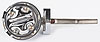 12-833 Chrome High Output Fuel Pump Ford 289-302-351W - image 3