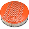Officially Licensed Chevy Bowtie Vintage Finned Air Cleaner Assembly - image 1