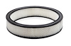 120-178 Air Filter - 14"x3" - White Paper Element - Black Ring - image 1