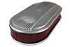 120-400 Vintage Series Oval Finned Air Cleaner Assembly [Cast Aluminum/Natural Finish] - image 4