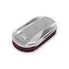 120-401 Vintage Series Oval Finned Air Cleaner Assembly [Cast Aluminum/Polished Finish] - image 1