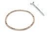 120-401 Vintage Series Oval Finned Air Cleaner Assembly [Cast Aluminum/Polished Finish] - image 4