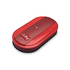 120-404 Vintage Series Oval Finned Air Cleaner Assembly [Cast Aluminum/Gloss Red Finish] - image 1