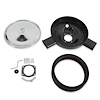 120-520 RetroFilter Dual-Snorkel Air Cleaner for GM LS Drive-by-Wire Throttle Bodies [Chrome Lid] - image 1
