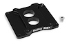 Carburetor Adapter Plate - Black Anodized Billet