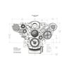 20-137P Complete GM LS Accessory Drive Kit - image 2