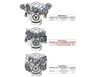 Black Mid-Mount Complete Accessory System Accessory Drive Belt Kit - image 3