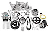 20-205 Mid-Mount Complete Accessory Drive Kit for GM Gen-V LT Engines [Cast Damper] - image 1