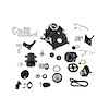 20-310BK Ford 7.3L Godzilla High-Mount Complete Accessory Drive Kit [Black Finish] - image 1