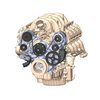 20-310BK Ford 7.3L Godzilla High-Mount Complete Accessory Drive Kit [Black Finish] - image 4