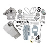 20-345 Ford 7.3L Godzilla High-Mount Complete Accessory Drive Kit for 1965-1979 Ford F Series Trucks [Natural Finish] - image 1