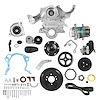 20-370 Mid-Mount Complete Accessory System for Small Block Ford [Natural Finish] - image 1