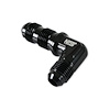 23506063 Bulkhead -6 AN 90 Degree Bulkhead Fitting [Black] - image 1