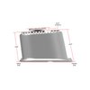 Tall Finned M/T Valve Covers for Big Block Chevy [Natural Cast] - image 3