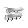 2-Piece Chevy Script Valve Cover - Gen III/IV LS - Polished - image 2