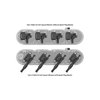 2-Piece Chevy Script Valve Cover - Gen III/IV LS - Polished - image 4