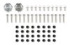 241-186 Ford Fox Body  Mustang-Style 2-Piece Cast-Aluminum Valve Covers for GM Gen III/IV LS Engines [Polished Finish] - image 3