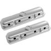 Pontiac-Style Cast Aluminum Valve Covers in Polished Finish [GM LS1, LS2, LS3, LS6, LS7 Engines] - image 1