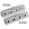 Pontiac-Style Cast Aluminum Valve Covers in Polished Finish [GM LS1, LS2, LS3, LS6, LS7 Engines] - image 2