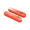 241-403 Aluminum Valve Covers GM LS1/LS2/LS3/LS6/LS7 Engines, Chevrolet with Bowtie Logo - Factory Orange Finish - image 1