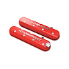 241-404 Aluminum Valve Covers GM LS1/LS2/LS3/LS6/LS7 Engines, Chevrolet with Bowtie Logo - Gloss Red Finish - image 1