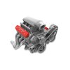 241-404 Aluminum Valve Covers GM LS1/LS2/LS3/LS6/LS7 Engines, Chevrolet with Bowtie Logo - Gloss Red Finish - image 2