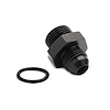 26-186 AN Adapter -8 AN Male to 7/8 in.-14 O-Ring [Black]