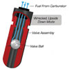 Vent Tube Anti-Spill Valves Black Ano-Tuff - image 2