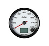 Analog-Style GPS Speedometer, 3-3/8 in., 0-160 MPH [White] - image 1