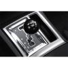 Universal Fit M/T Logo Shift Knob Black With White Logo - image 1