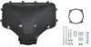 EFI Hi-Ram 95 mm Side-Mount Intake Manifold Plenum Top for Ford Style Throttle Body [Black Finish] - image 2