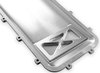 Billet Plenum Top w/Burst Panel Recess for Modular Ultra Lo-Ram Intake Bases [Clear Finish] - image 2