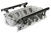 300-670 Lo-Ram Intake Manifold Base and Single Injector Fuel Rail Kit GM LS3/L92 - Satin Finish - image 1